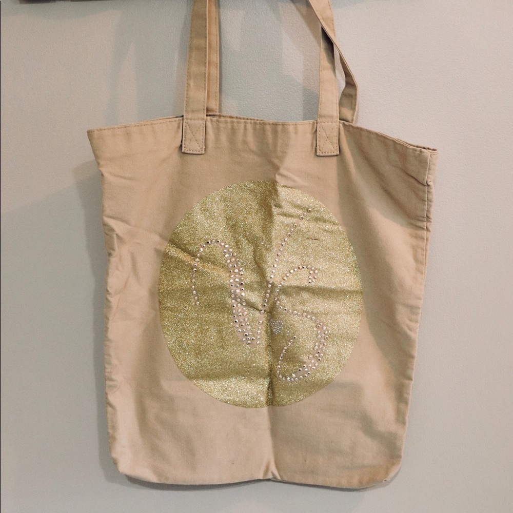 Victoria’s Secret basic tan tote bag